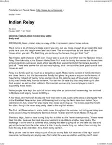 Indian Relay  1 of 2 http://www.reznetnews.org/print/452