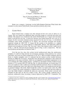 Pacific hurricane season / Dvorak technique / National Hurricane Center / Tropical cyclone forecasting / Meteorology / Atmospheric sciences / Hurricane Ileana