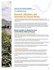 Arctic Ocean / West Coast of the United States / School of Fisheries and Ocean Sciences / University of Alaska Fairbanks / Kachemak Bay / National Sea Grant College Program / Geography of Alaska / Alaska / Geography of the United States