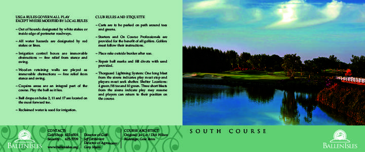 Ball games / Golf equipment / Tee / Hazard / United States Golf Association / Wood / Rules of golf / Golf / Sports / Recreation
