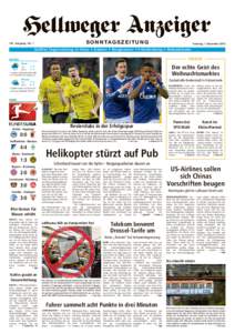 Hellweger Anzeiger, Ausgabe: HA Unna, vom: Sonntag, 1. Dezember 2013