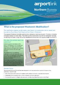 Microsoft Word - Poster 1- Wooloowin Modification.doc