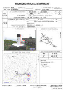 TRIGONOMETRICAL STATION SUMMARY STATION NO. : 67.2