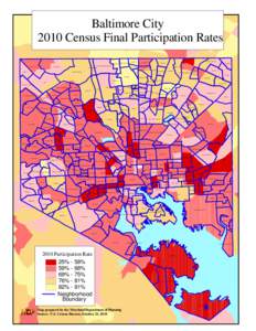 Baltimore City 2010 Census Final Participation Rates The Orchards Cross Country  Cedarcroft