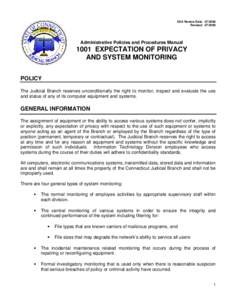 Computer surveillance in the workplace / Ethics / Internet privacy / Privacy