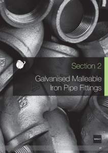 Section 2 Galvanised Malleable Iron Pipe Fittings Edition 3