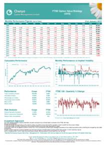 Oxeye / Mathematical finance / Technical analysis / Volatility