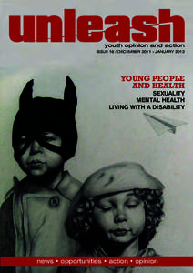 ISSUE 16 / DECEMBER[removed]JANUARY[removed]YOUNG PEOPLE AND HEALTH  SEXUALITY