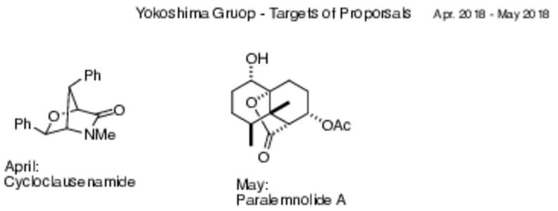 Yokoshima Gruop - Targets of Proporsals OH Ph Ph  O