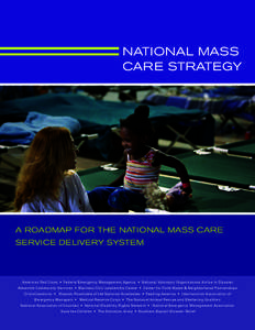 NATIONAL MASS CARE STRATEGY A ROADMAP FOR THE NATIONAL MASS CARE SERVICE DELIVERY SYSTEM