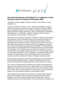 Medicine / Neuroscience / Nervous system / Neurotechnology / Neuromodulation / Neurostimulation / Deep brain stimulation / Spinal cord stimulator / Tremor