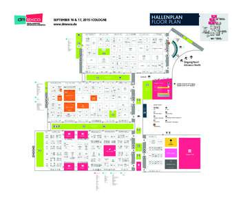 Übersicht_2015-0709.qxp_Layout:58 Seite 1  HALLENPLAN FLOOR PLAN  1