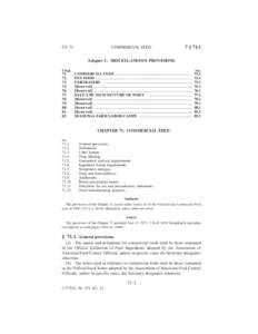 Ch. 71  COMMERCIAL FEED 7 § 71.1