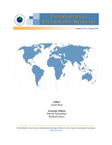 Association of College Honor Societies / Psi Chi / American Psychological Association / International psychology / School psychology / Psychology / Education / Applied psychology