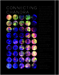 CONNECTING CHANDRA The Chandra Public Engagement and Communications group is unique in its abilities to create