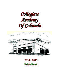 Collegiate Academy Of ColoradoPride Book