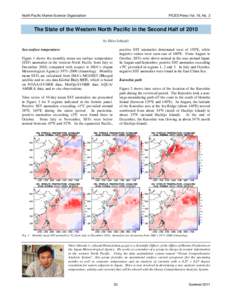 Physical oceanography / Tropical meteorology / Oceanography / Aquatic ecology / Effects of global warming / Sea surface temperature / Kuroshio Current / El Niño-Southern Oscillation / Climatology / Atmospheric sciences / Earth / Meteorology