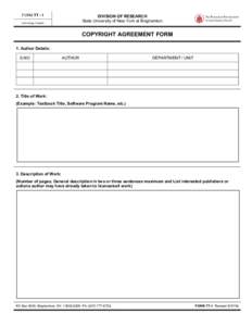 Microsoft Word - CopyrightAgreementForm.doc