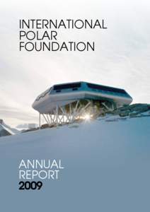 International Polar Foundation Annual report