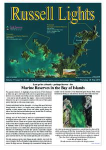 Russell Lights Volume 17 IssueMay 2014 CIRCULATION Russell District Residents and Ratepayers