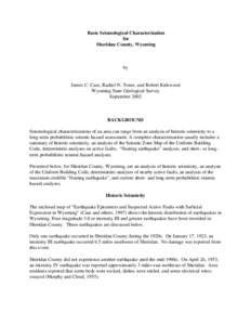 Earthquake engineering / Peak ground acceleration / Seismic hazard / Earthquake / Mercalli intensity scale / Earthquakes / Earthquake hazard zoning of India / Earthquake activity in the New York City area / Seismology / Mechanics / Geology