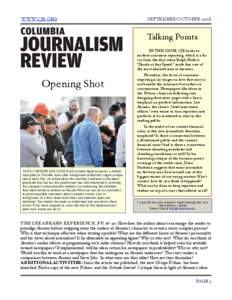 Observation / Anti-corporate activism / Consumerism / Cultural appropriation / Social philosophy / Financial crisis / Newspaper / Chicago Tribune / News media / Journalism / Publishing