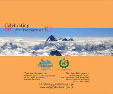 Celebrating th 60  Anniversary of K2