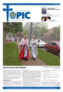 A section of the Anglican Journal SEPTEMBER 2010 IN THIS ISSUE