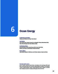 Energy policy / Tides / Physical oceanography / Low-carbon economy / Marine energy / Tidal power / Renewable energy / Ocean thermal energy conversion / Wave power / Energy / Technology / Energy conversion