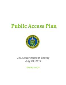 United States Department of Energy / Data management plan / Open data / Data sharing / The Doe Fund / Science / Information Bridge: Department of Energy Scientific and Technical Information / Earth / Nature / Anderson County /  Tennessee / Oak Ridge /  Tennessee / Office of Scientific and Technical Information