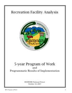 Hoosier National Forest / Recreation resource planning / Geography of Indiana / Indiana / United States Forest Service