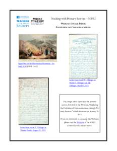 Teaching with Primary Sources—MTSU WEBCAST IMAGE INDEX: EVOLUTION OF COMMUNICATIONS Signal fires on the Slievenamon Mountains - Ireland, 1848 [c1848 Oct 2]