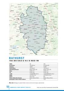 Bathurst[removed]B S G OLD &[removed]B - RO C K FM ACMA On-Air Name Frequency Postal Address