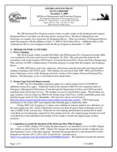 Geography of the United States / Hydrology / United States / Rushing Rivers Institute / Colorado Water Trust / Souhegan River / Lamprey River / Lamprey