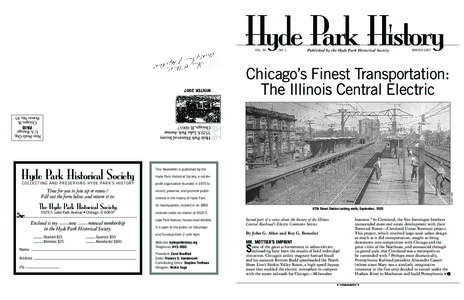 Hyde Park History Vol. 29