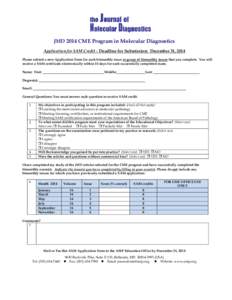 ASIP Journal CME Program in Pathogenesis 2006