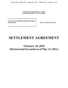 Legal costs / Costs / United States Department of Agriculture / Federal Rules of Civil Procedure / Law / Class action lawsuits / Pigford v. Glickman