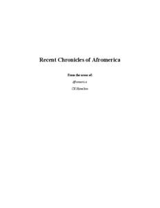 Black people / Race / The black elite / The Negro Family: The Case For National Action / Womanism / Brigham Young / Criticism of Mormonism / Mormonism and race / Black feminism / The Church of Jesus Christ of Latter-day Saints / Latter Day Saint movement / American studies