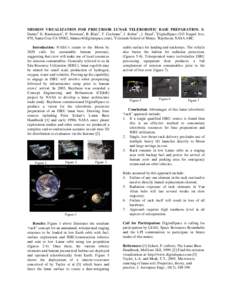 Space / Space colonization / Human spaceflight / In-situ resource utilization / Colonization of the Moon / Vision for Space Exploration / Luna programme / Telerobotics / Spaceflight / Exploration of the Moon / Space technology