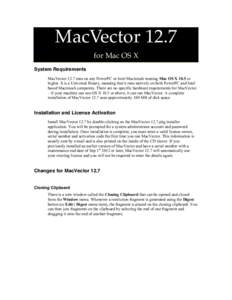 Science / MacVector / User interface techniques / Clipboard / Mac OS X / Mac OS / Computer architecture / Bioinformatics / Computational science / Software