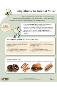 Food and drink / Milk / Fat content of milk / Saturated fat / Diet food / Trans fat / Margarine / Nutrition / Health / Medicine
