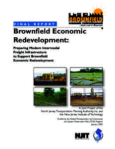 F I N A L  R E P O R T Brownfield Economic Redevelopment: