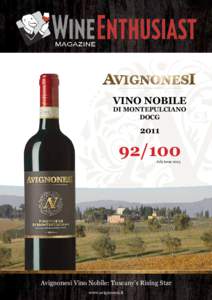 VINO NOBILE DI MONTEPULCIANO DOCG 2011