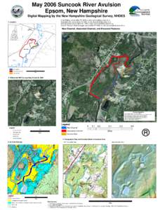 May 2006 Suncook River Avulsion Epsom, New Hampshire Digital Mapping by the New Hampshire Geological Survey, NHDES Chad Wittkop, phone[removed], e-mail: [removed] Derek Bennett, phone[removed],