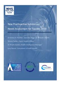New Psychoactive Substances Needs Assessment for Tayside, 2014