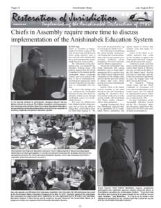 Page 10  July-August 2012 Anishinabek News