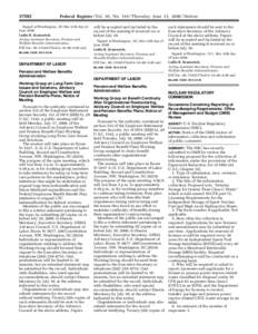 [removed]Federal Register / Vol. 65, No[removed]Thursday, June 15, [removed]Notices Signed at Washington, DC this 12th day of June 2000.