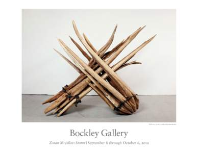 Clinch, 2012, 74 x 96 x 37 inches, black walnut and steel  Zoran Mojsilov: Storm | September 8 through October 6, 2012 