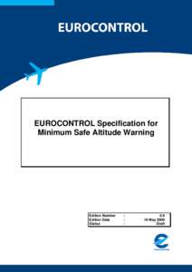 EUROCONTROL Specification for Minimum Safe Altitude Warning