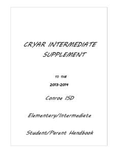CRYAR INTERMEDIATE SUPPLEMENT TO THE[removed]
